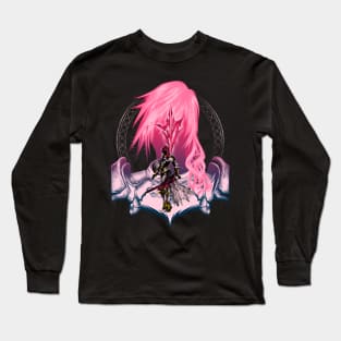 Lightning of FFXIII Long Sleeve T-Shirt